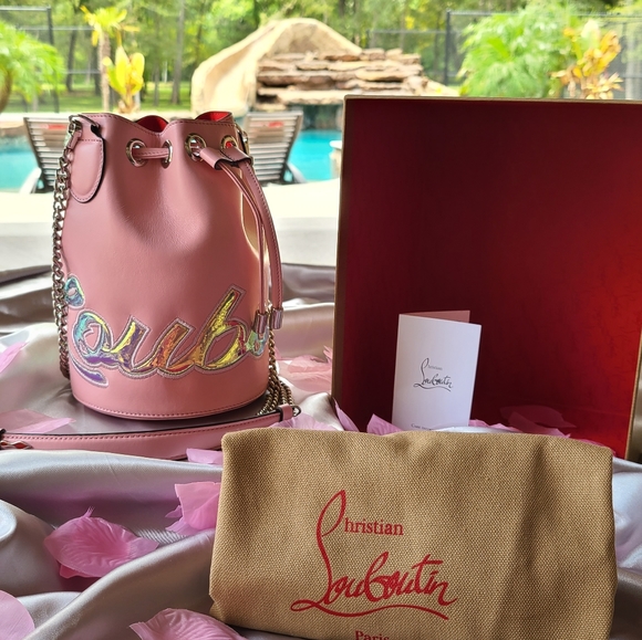 🚫SOLD! CHRISTIAN LOUBOUTIN MARIE JANE BUCKET BAG - Picture 13 of 15